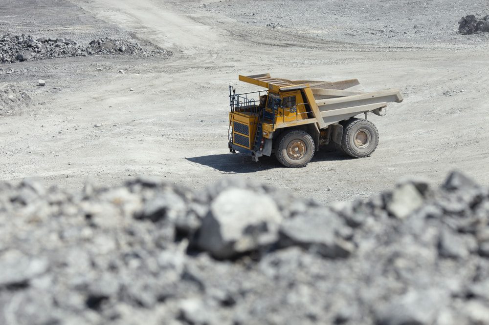 Large Mining Truck In A Quarry — Hillery Group in Richmond Road Bowen, QLD