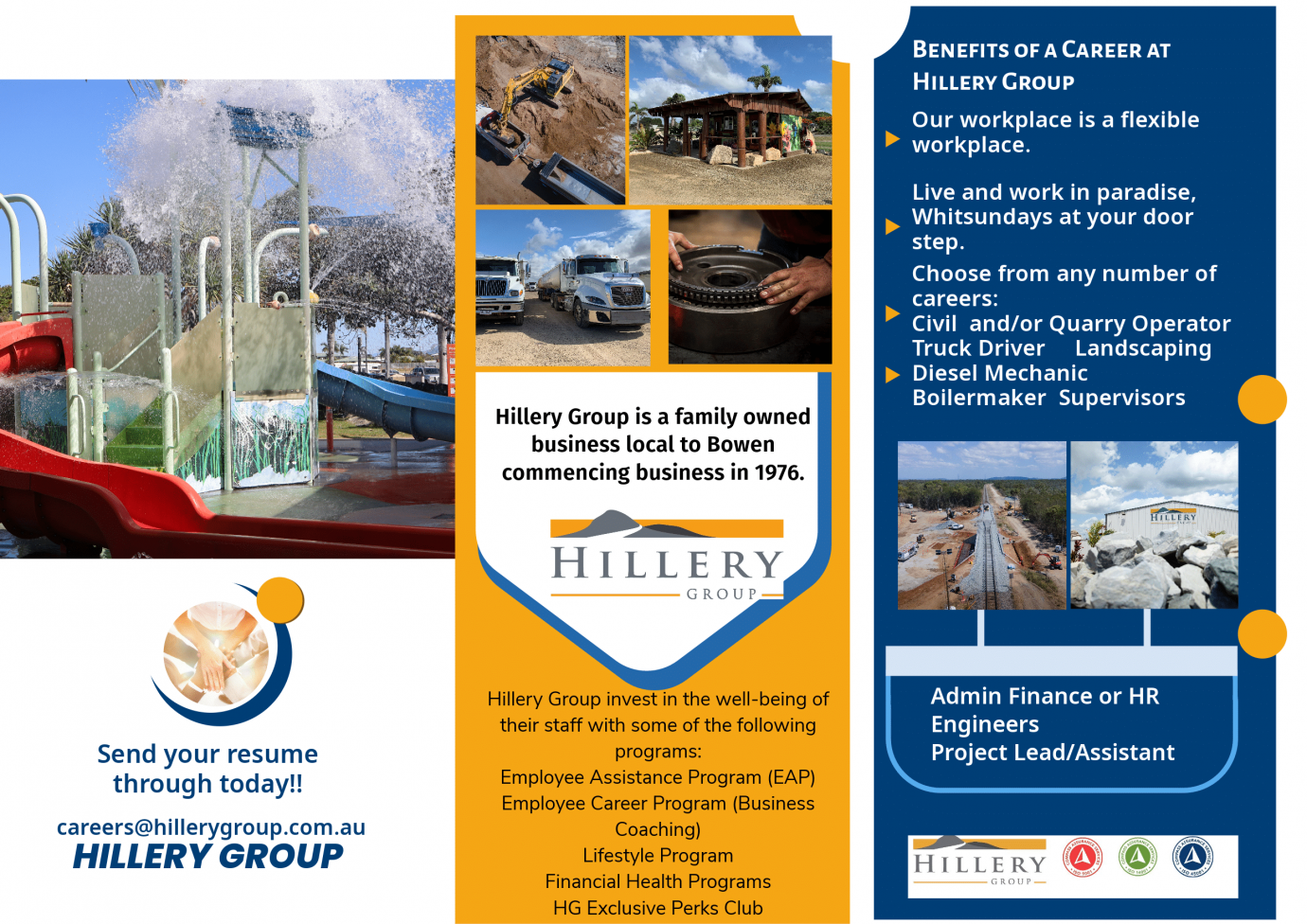 Career information — Hillery Group